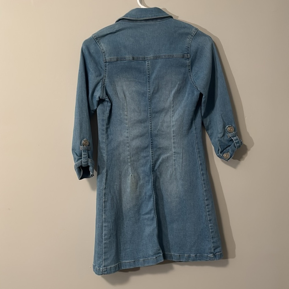 Button-Up Jean Dress - Picture 3 of 11